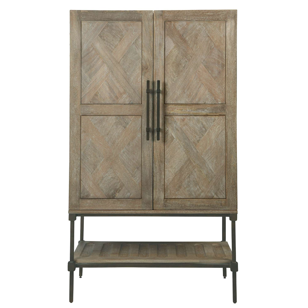 Howard Miller Abel Wine &amp; Bar Cabinet 695336 front - Home Bars USA