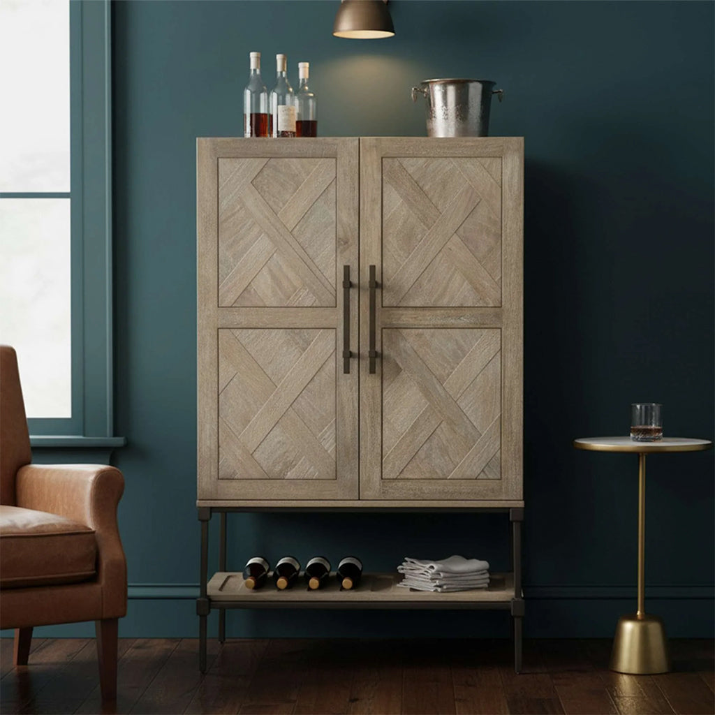 Howard Miller Abel Wine &amp; Bar Cabinet 695336 in interior design - Home Bars USA