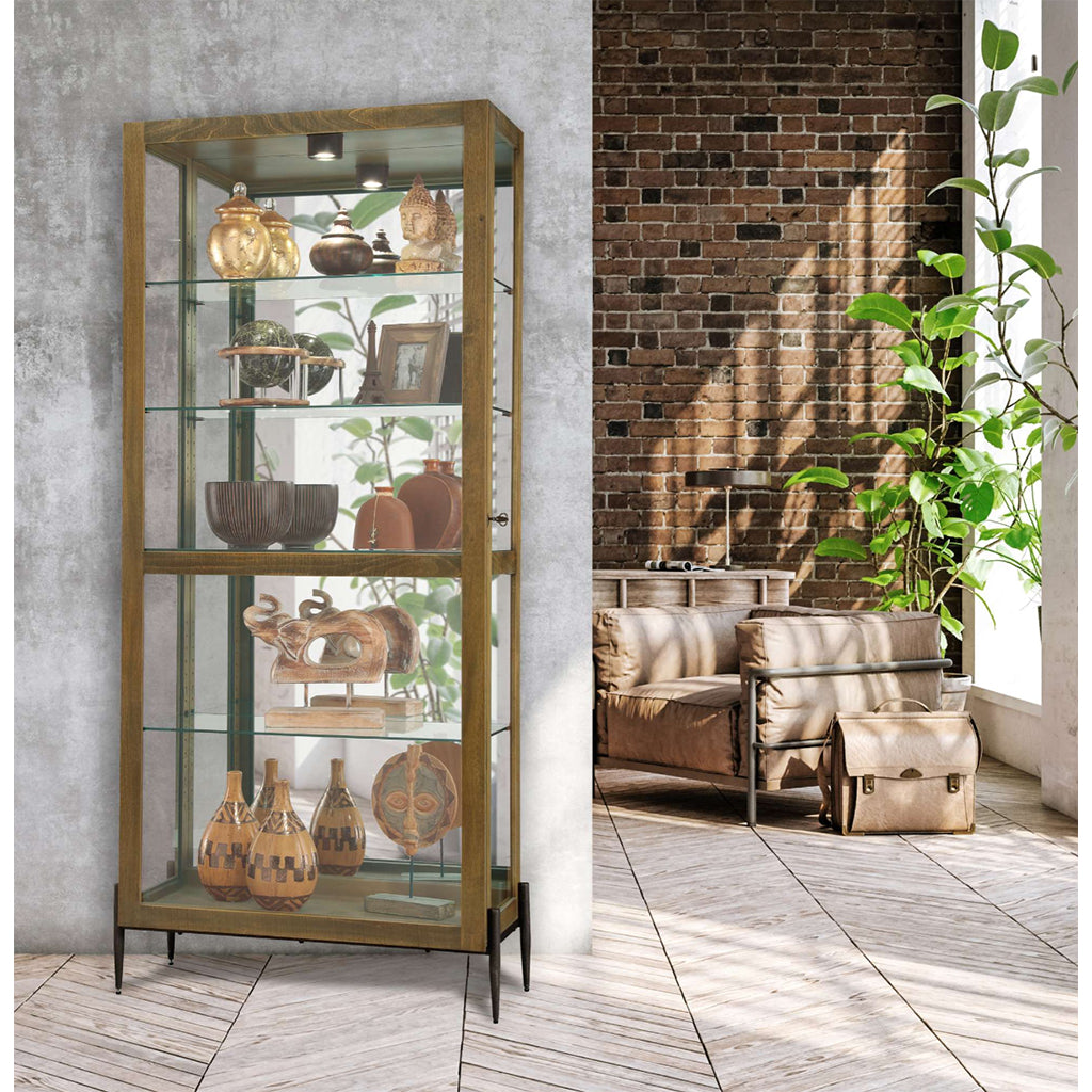 Howard Miller Ansel Curio Cabinet 680690 in interior design - Home Bars USA