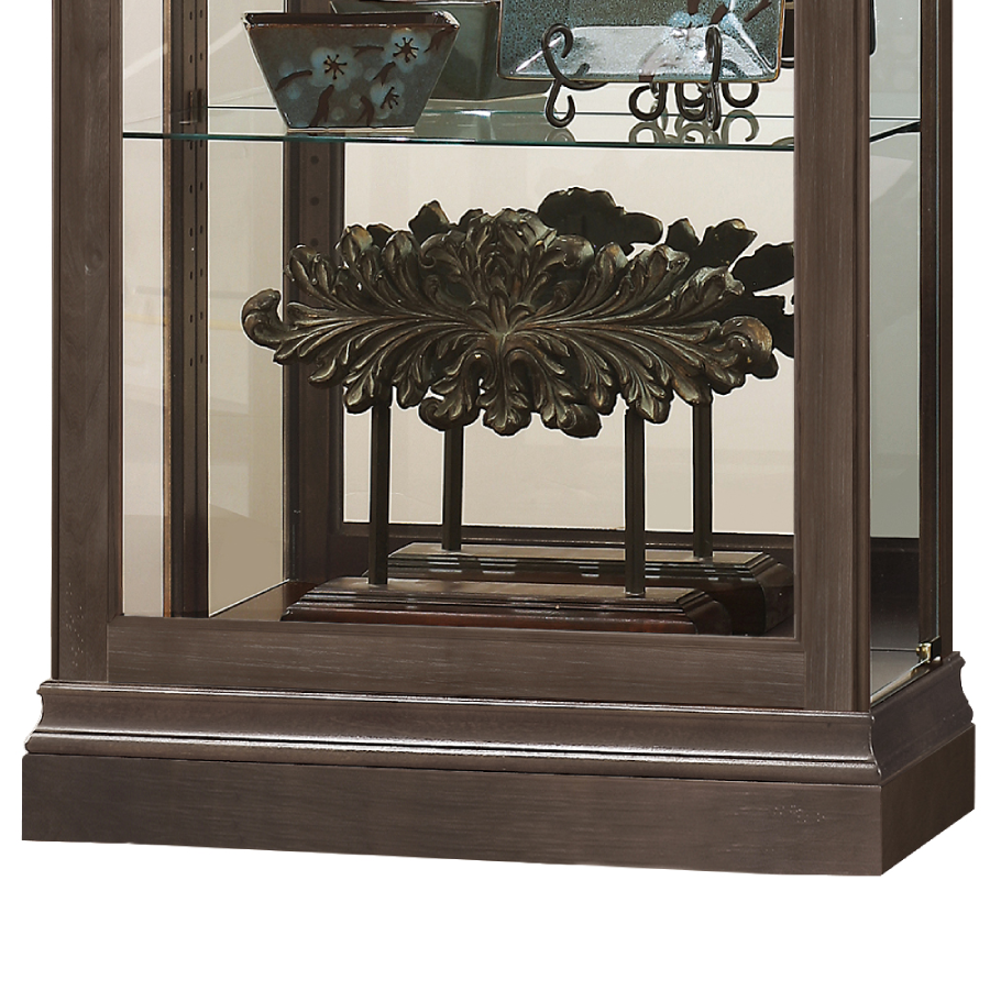 Howard Miller Brantley III Curio Cabinet 680673 bottom part details - Home Bars USA