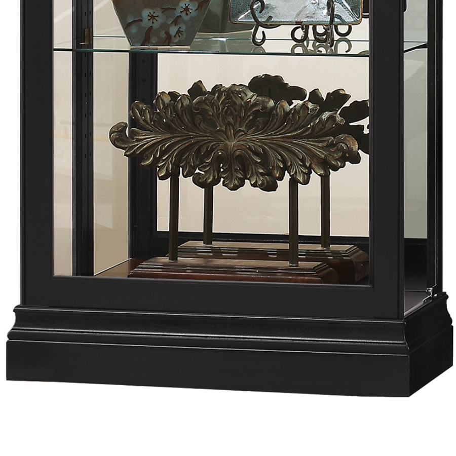 Howard Miller Brantley II Curio Cabinet 680672 bottom part details - Home Bars USA