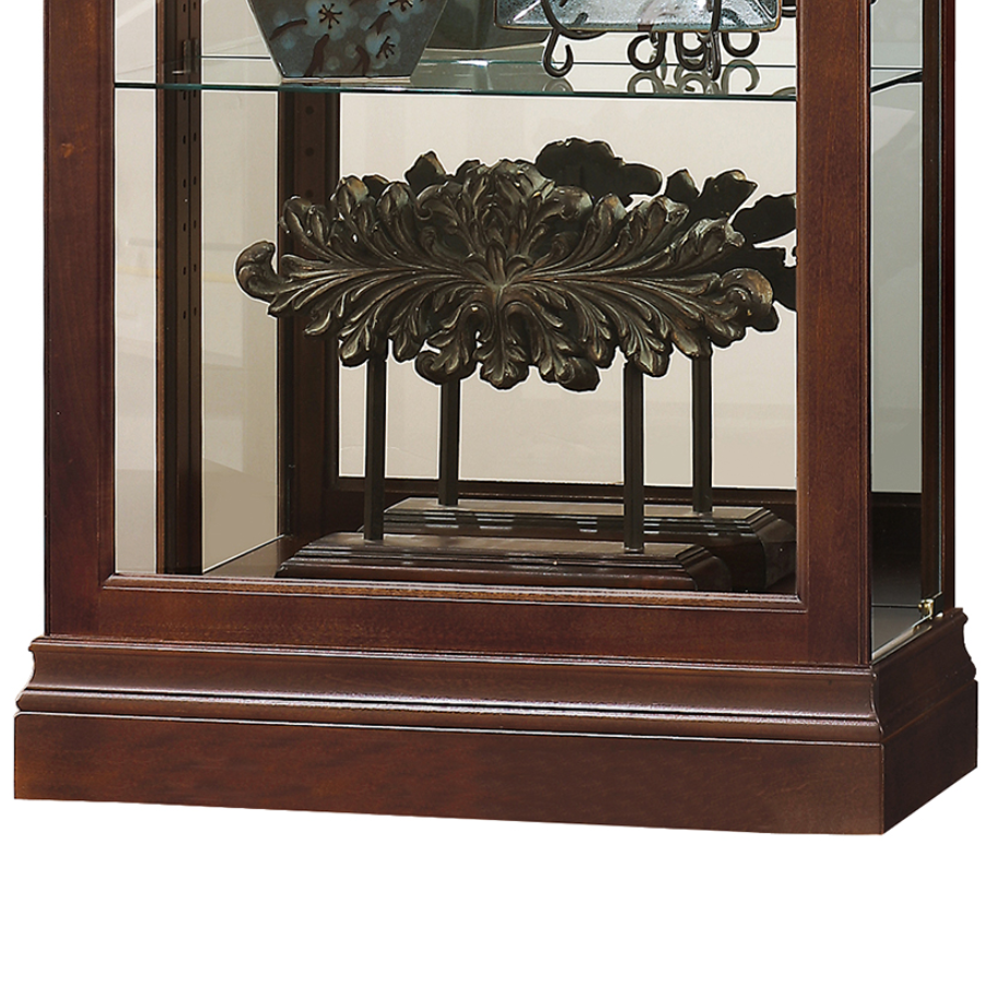Howard Miller Brantley VI Curio Cabinet 680676 bottom part details - Home Bars USA