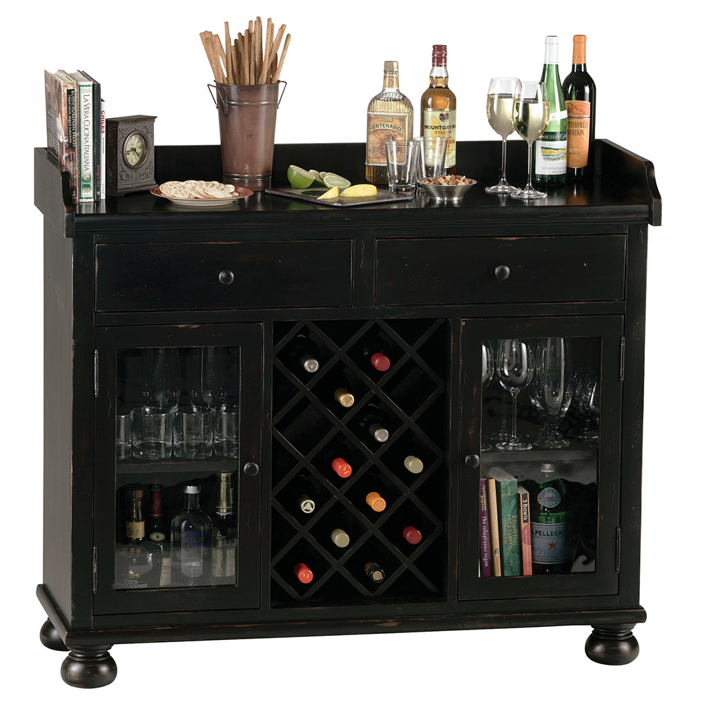 Howard Miller Cabernet Hills Wine &amp; Bar Console 695002 - Home Bars USA