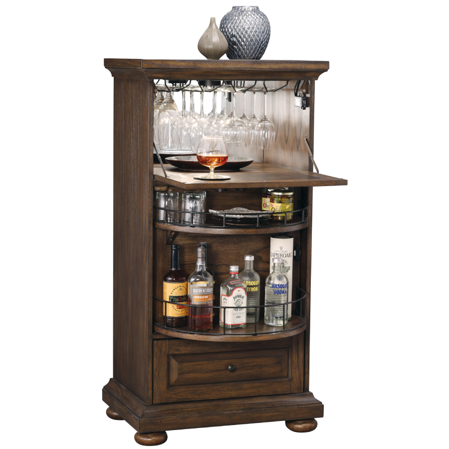 Howard Miller Cognac II Wine & Bar Cabinet 695298 - Home Bars USA