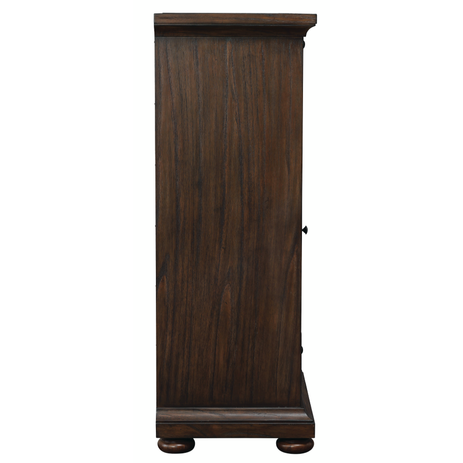 Howard Miller Cognac II Wine &amp; Bar Cabinet 695298 side - Home Bars USA