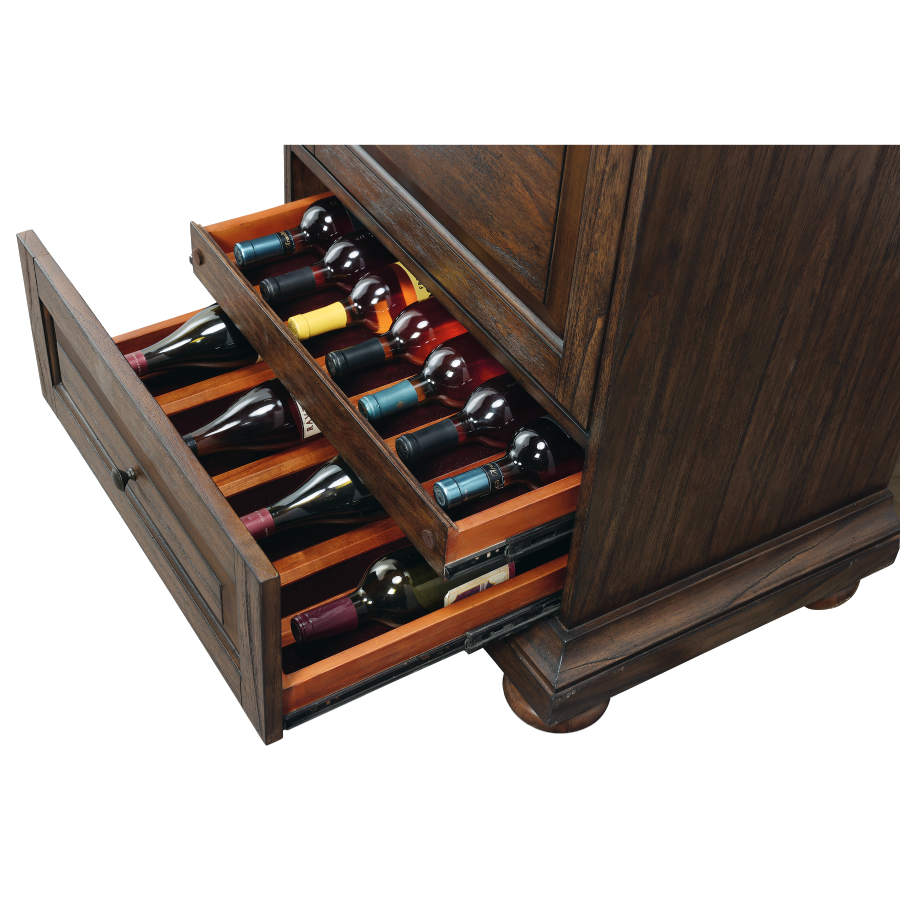 Howard Miller Cognac II Wine &amp; Bar Cabinet 695298 wine storage - Home Bars USa