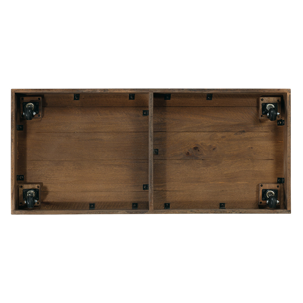 Howard Miller Connor Wine &amp; Bar Console 695334 wheels - Home Bars USA