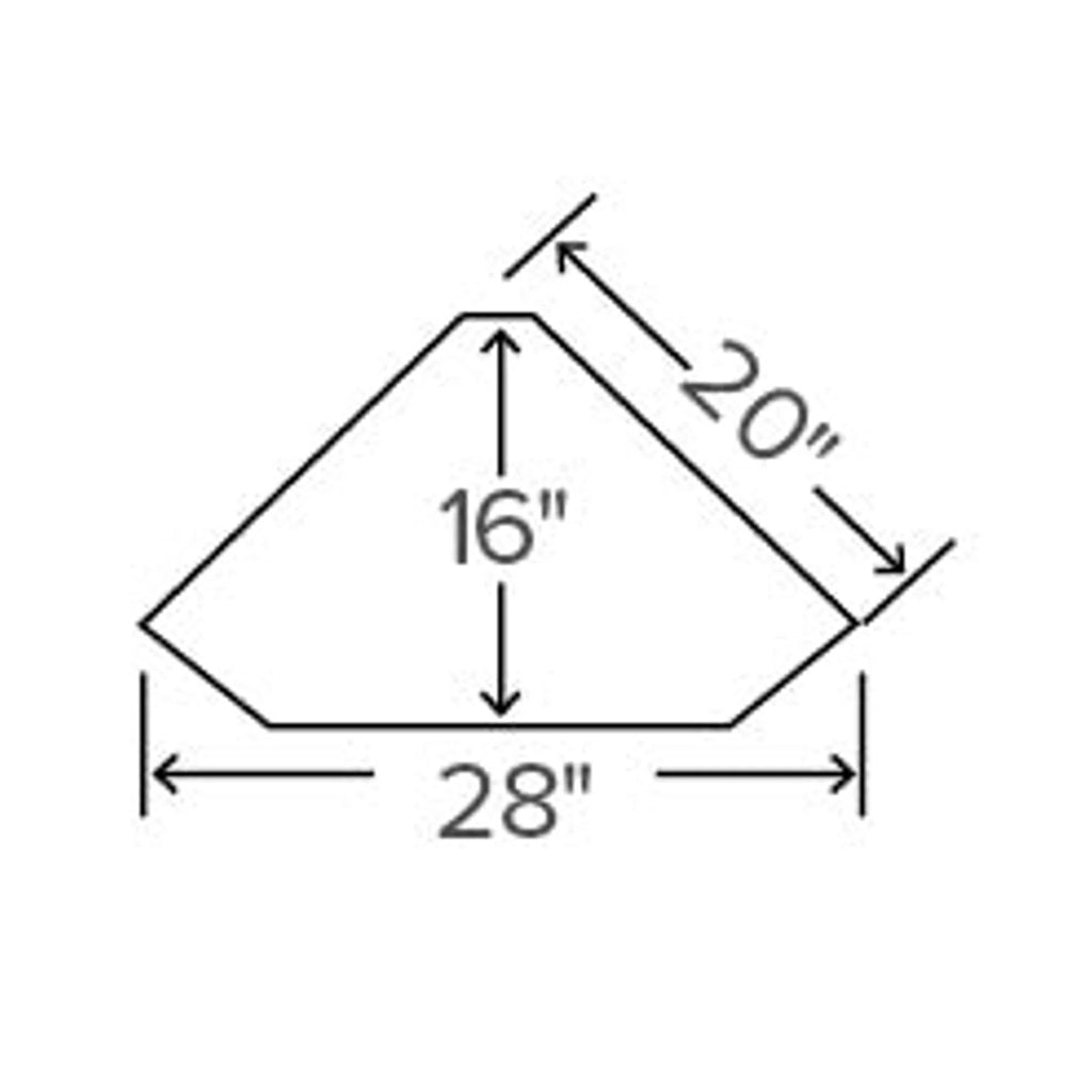 Howard Miller Delia Corner Curio Cabinet 680641 dimensions - Home Bars USA