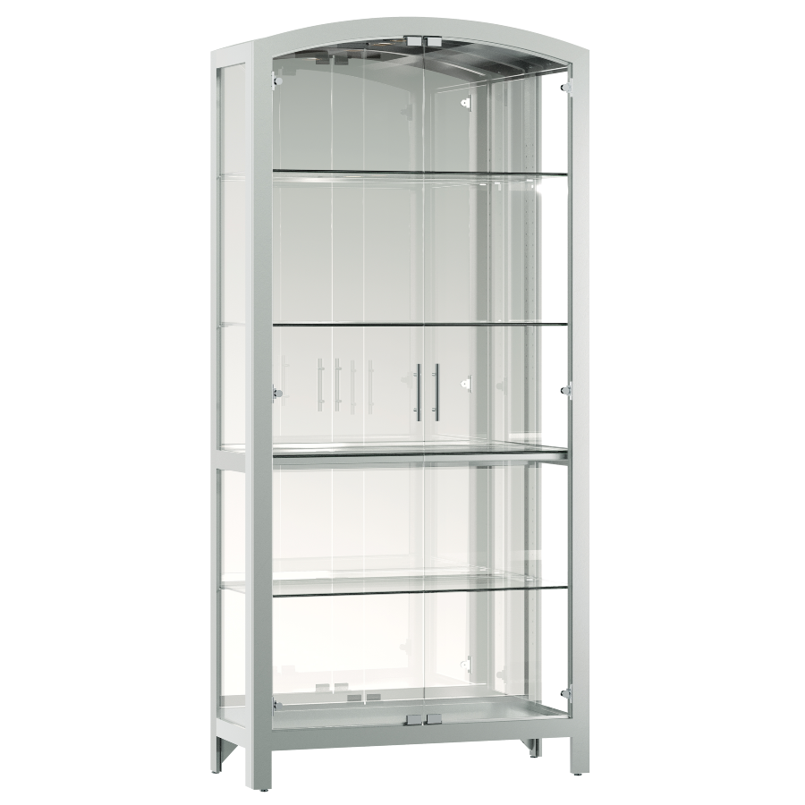 Howard Miller Elsie Curio Cabinet 680770 - Home Bars USA