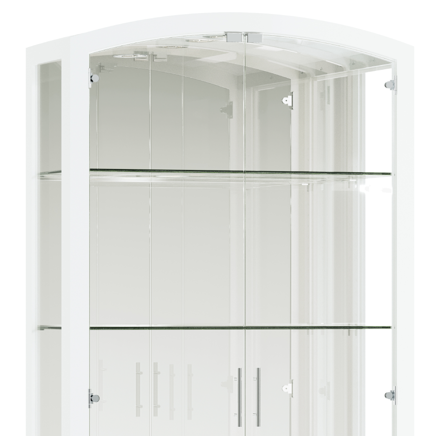 Howard Miller Elsie III Curio Cabinet 680772 top - Home Bars USA