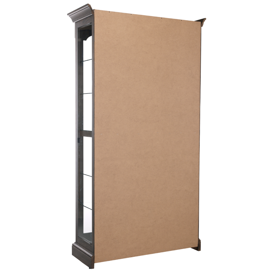 Howard Miller Flora III Curio Cabinet 680727 back - Home Bars USA