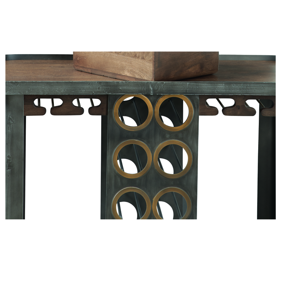 Howard Miller Floyd Wine &amp; Bar Cart 695326 details - Home Bars USA