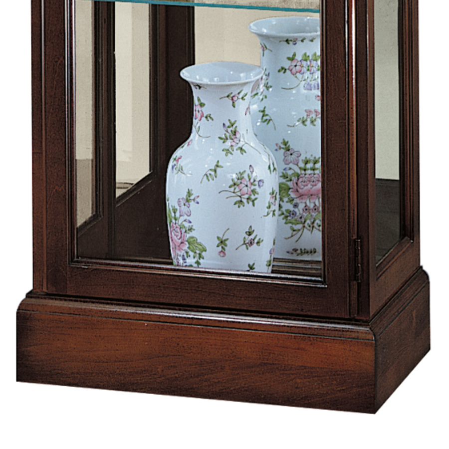 Howard Miller Gilmore Curio Cabinet 680145 base details - Home Bars USA