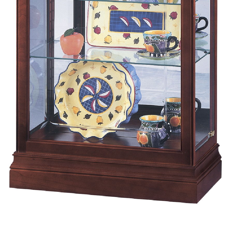 Howard Miller Hastings Curio Cabinet 680342 base details - Home Bars USA