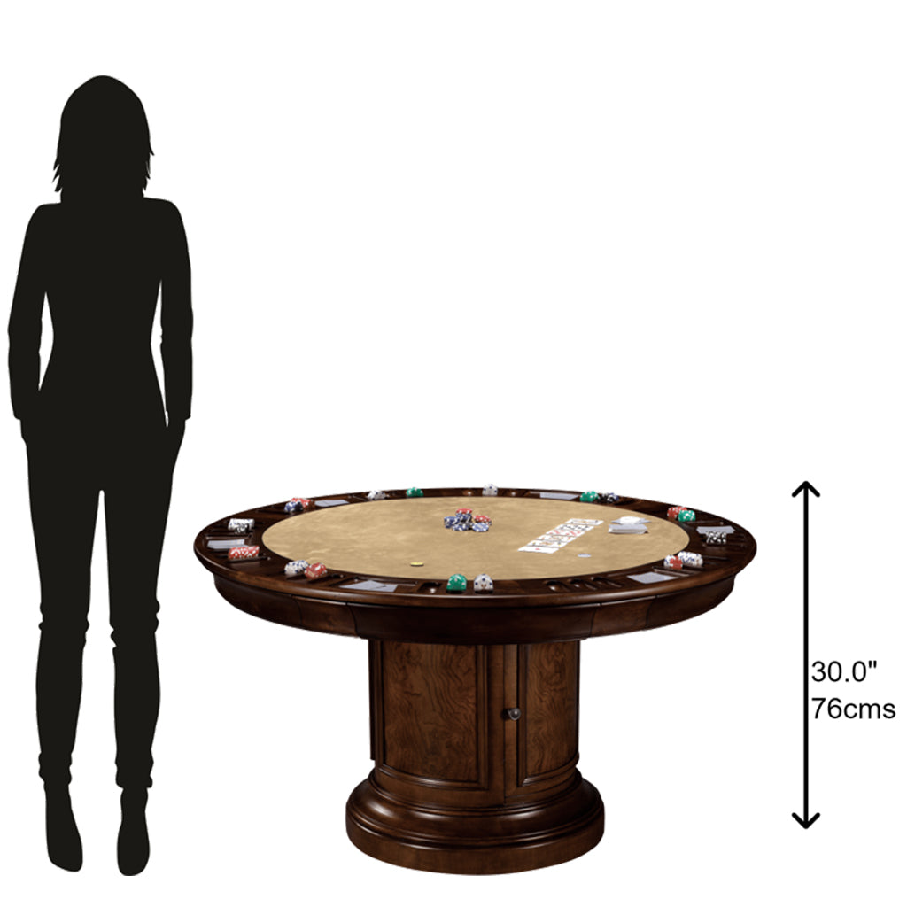 Howard Miller Ithaca Game Table 699012 Home Bars USA
