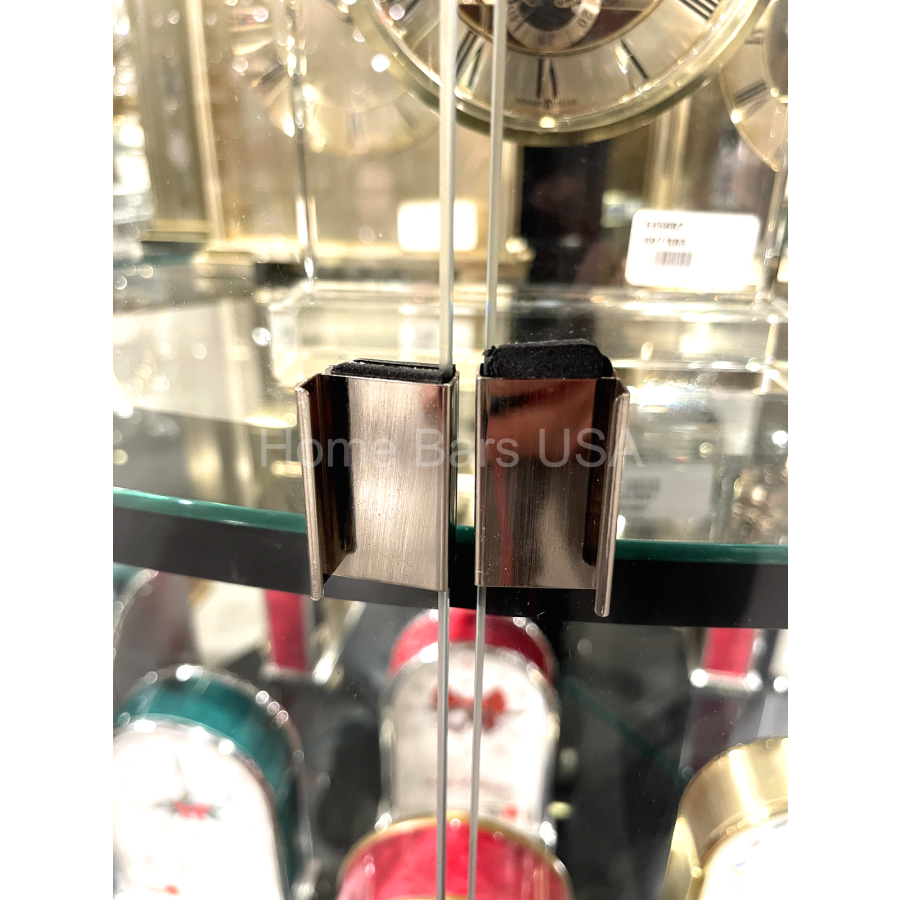 Howard Miller Jaime Corner Curio Cabinet 680609 details - Home Bars USA