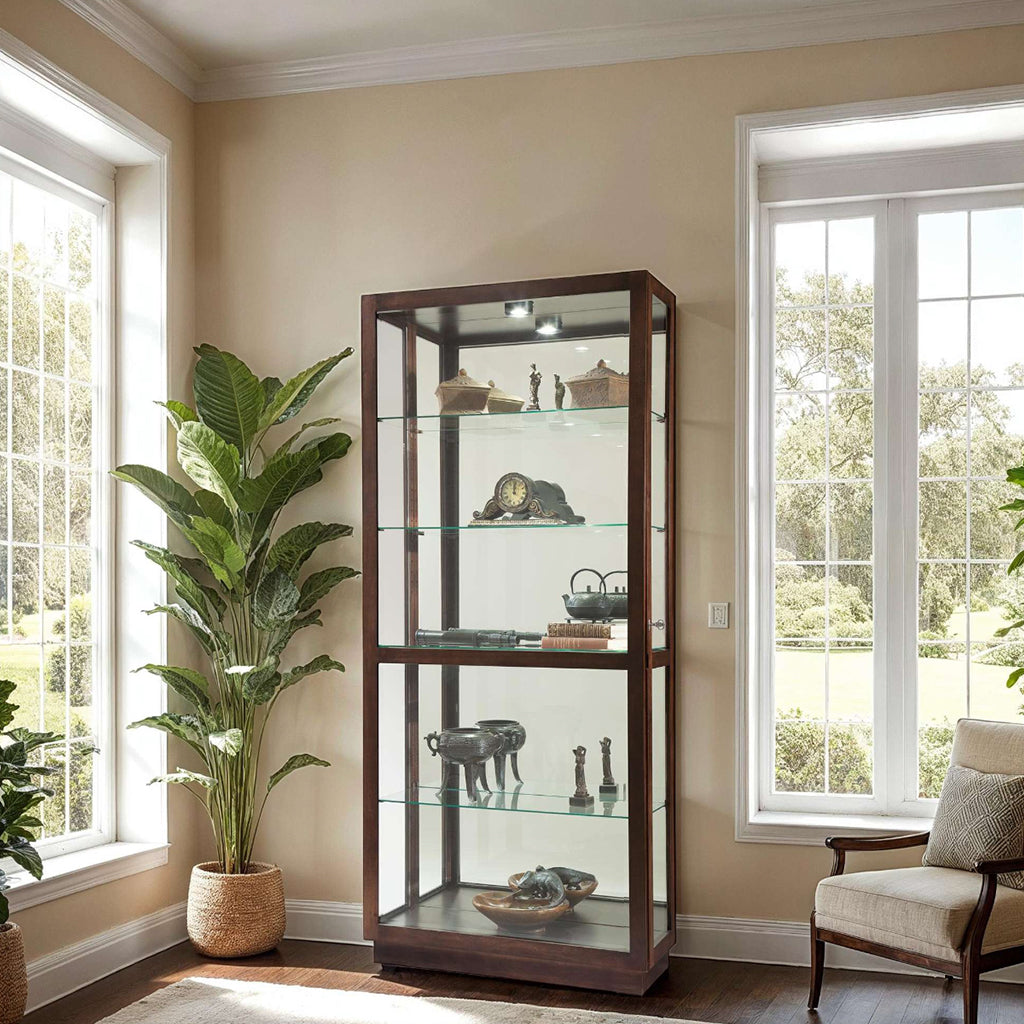 Howard Miller Jayden Curio Cabinet 680575 in interior design - Home Bars USA