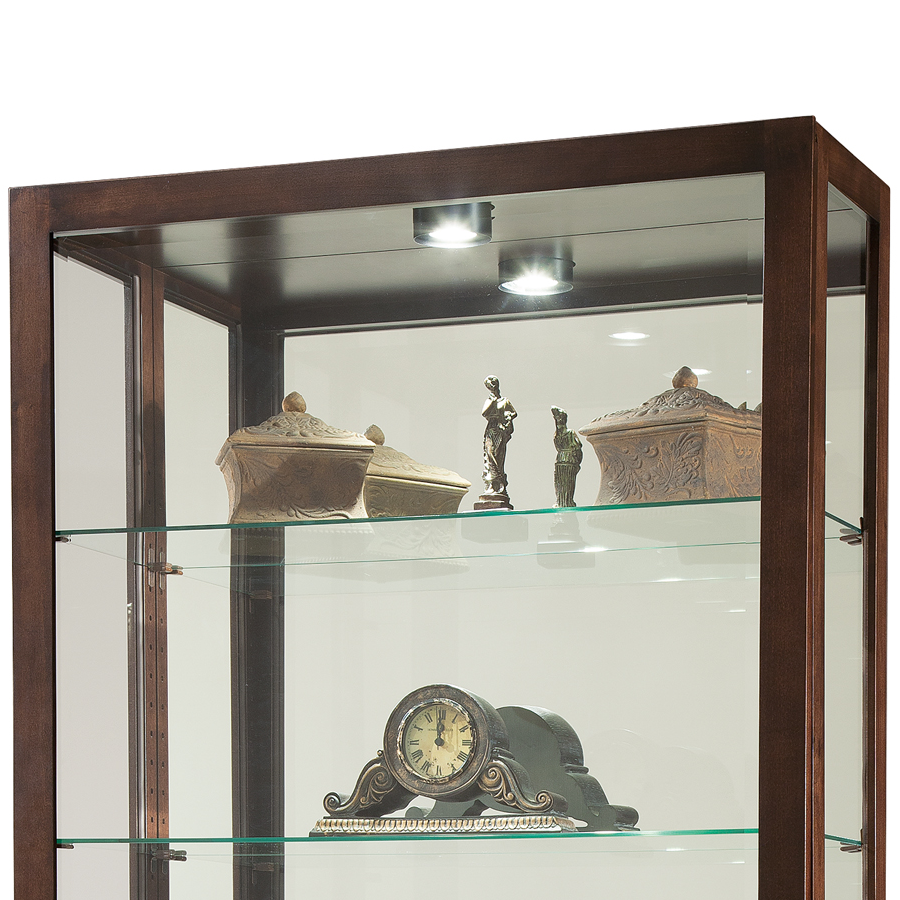 Howard Miller Jayden Curio Cabinet 680575 top - Home Bars USA