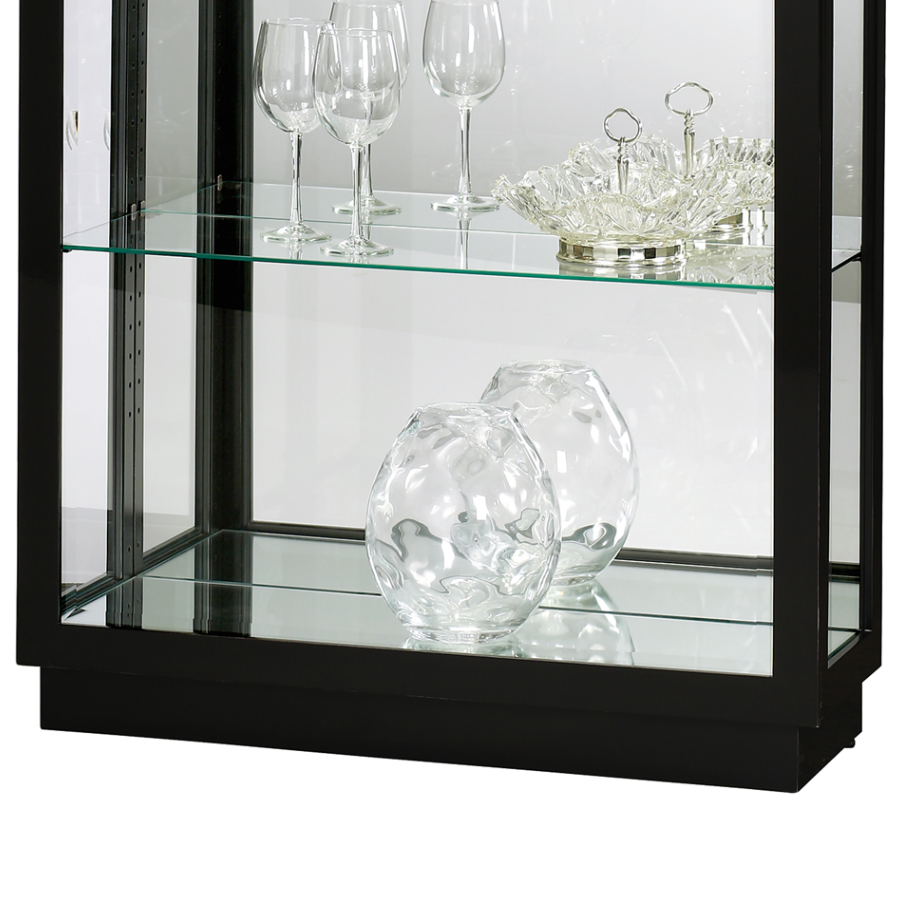 Howard Miller Jayden III Curio Cabinet 680572 base - Home Bars USA