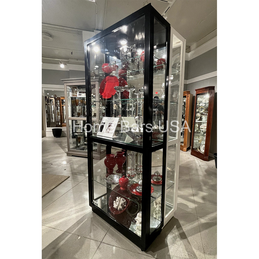 Howard Miller Jayden III Curio Cabinet 680572 real image side view - Home Bars USA