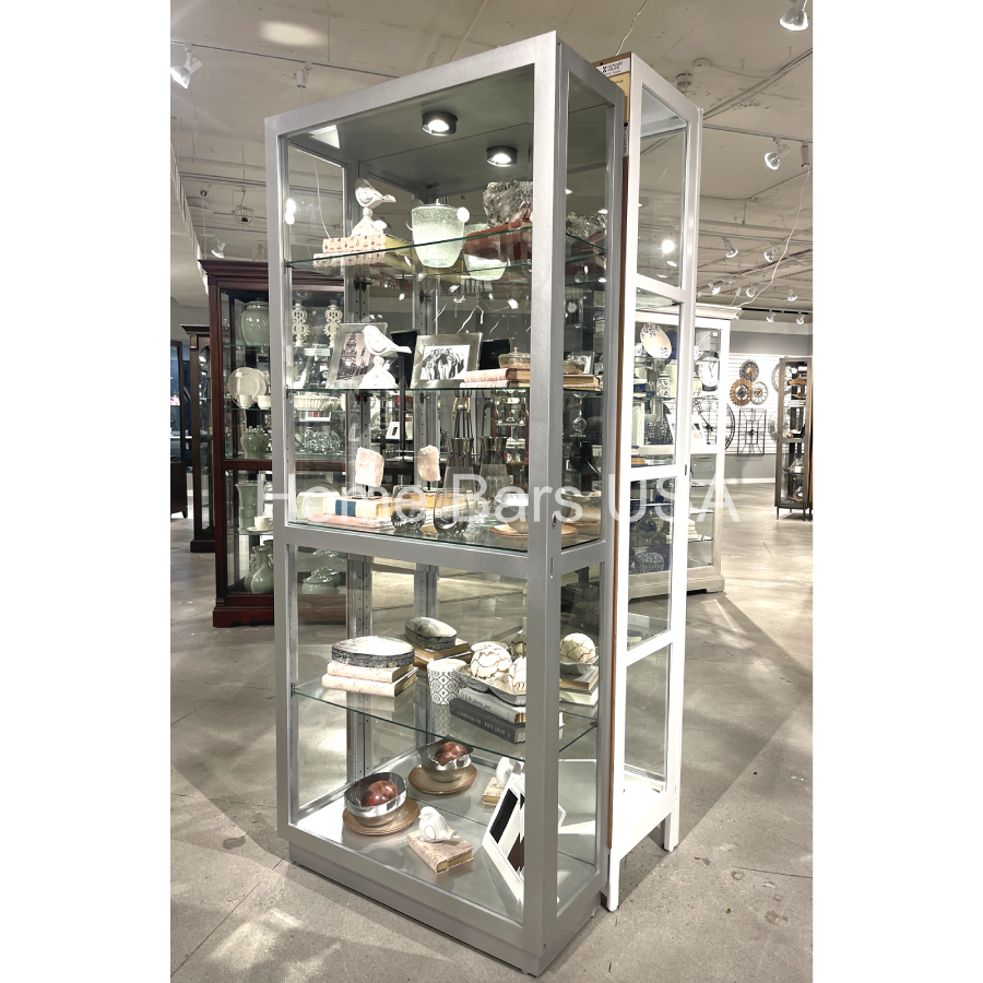 Howard Miller Jayden II Curio Cabinet 680576 real photo side - Home Bars USA