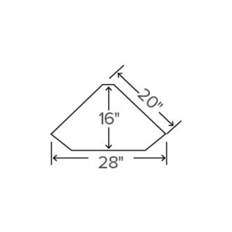 Howard Miller Jennings Corner Curio Cabinet 680346