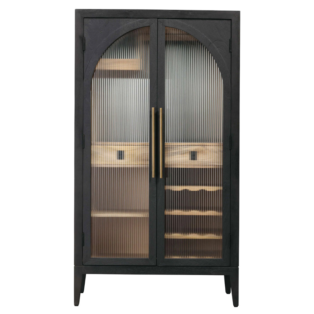 Howard Miller Jullian Wine &amp; Bar Cabinet 695372 front - Home Bars USA