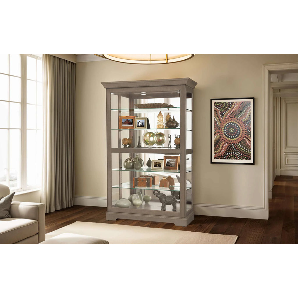Howard Miller Kane V Curio Cabinet 680699 in interior decor - Home Bars USA
