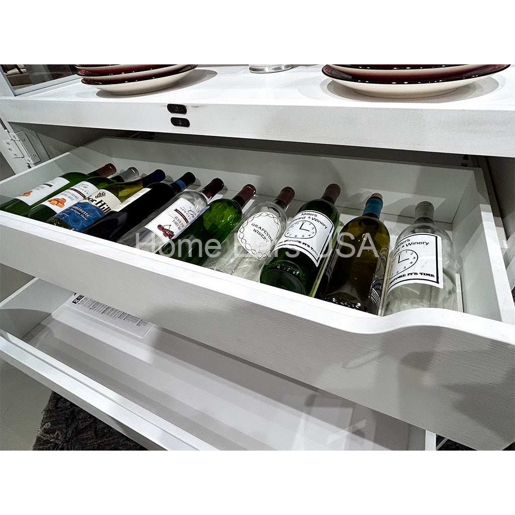 Howard Miller Laurie Storage Cabinet Wine Kit 680776KIT - Home Bars USA