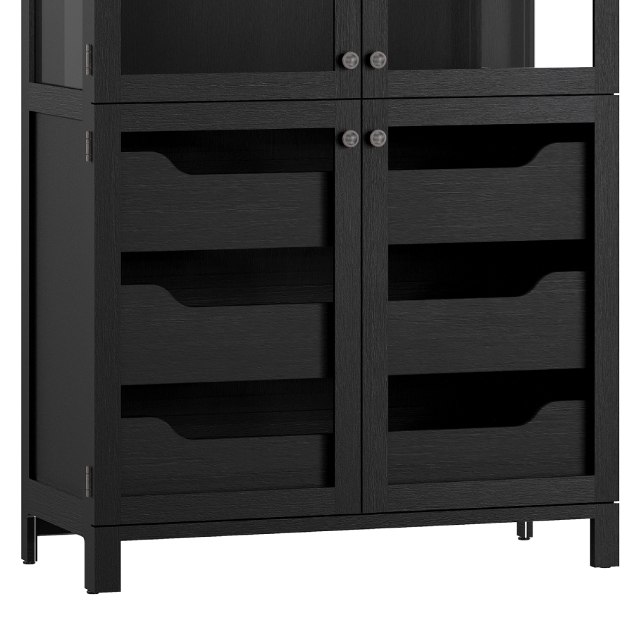 Howard Miller Laurie Storage Cabinet 680775 bottom - Home Bars USA