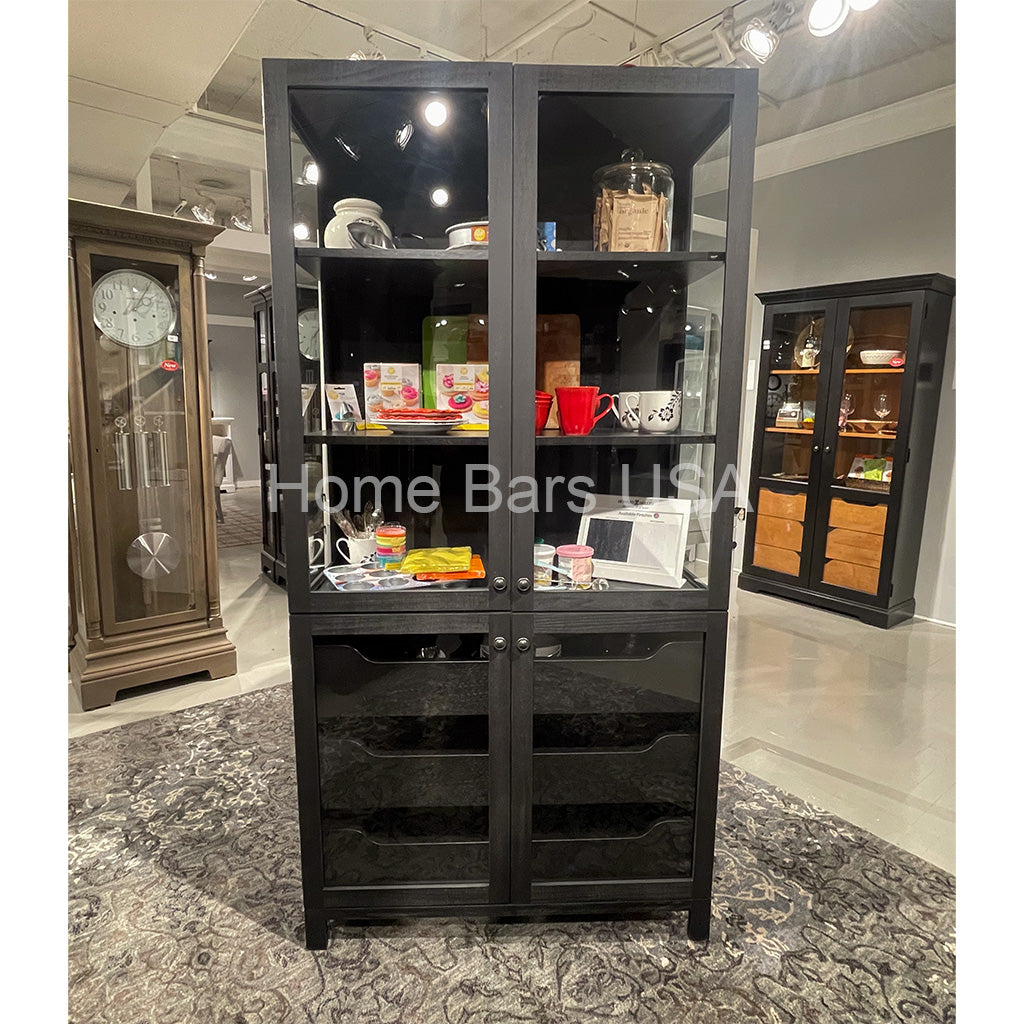 Howard Miller Laurie Storage Cabinet 680775 real photo front - Home Bars USA