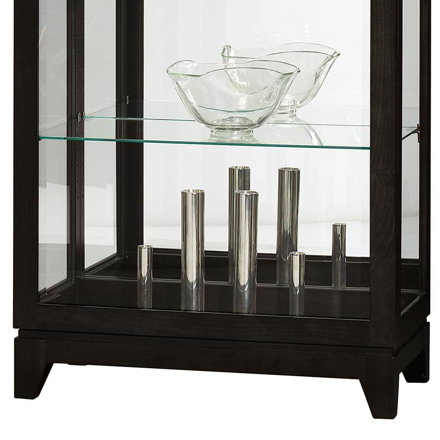 Howard Miller Luke IV Curio Cabinet 680629 bottom - Home Bars USA