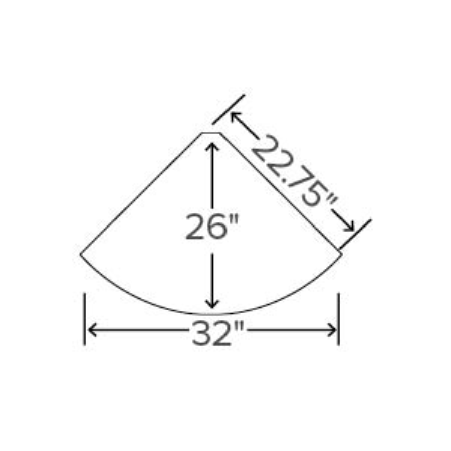 Howard Miller Marlowe III Corner Curio Cabinet 680664 dimensions - Home Bars USA