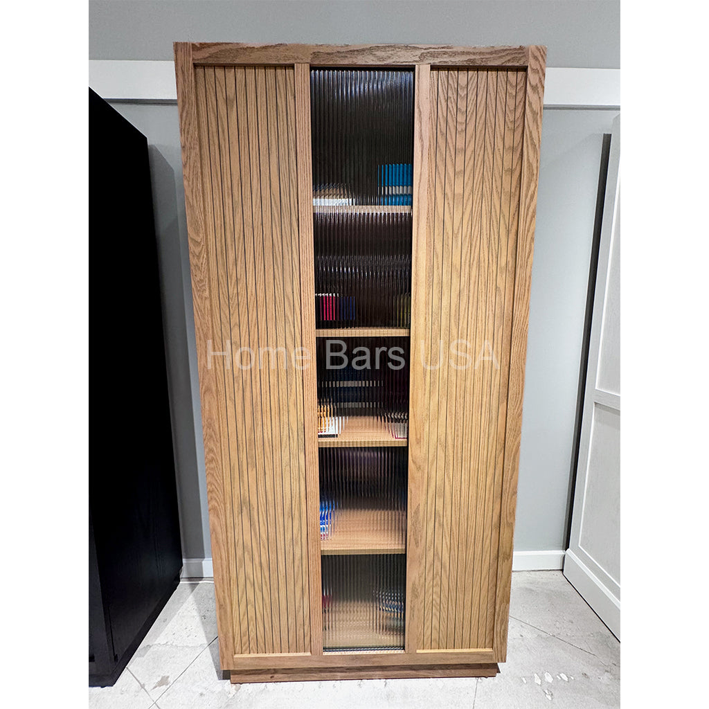 Howard Miller Nora Storage Cabinet 680820 real photo of the front - Home Bars USA