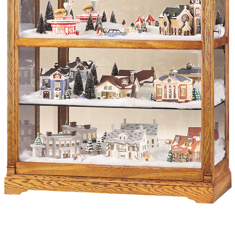 Howard Miller Parkview Curio Cabinet 680237 base details - Home Bars USA