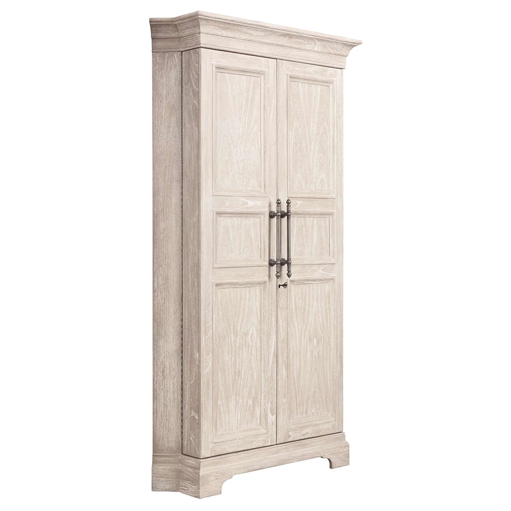 Howard Miller Passport Corner III Wine &amp; Bar Cabinet 695354 side - Home Bars USA