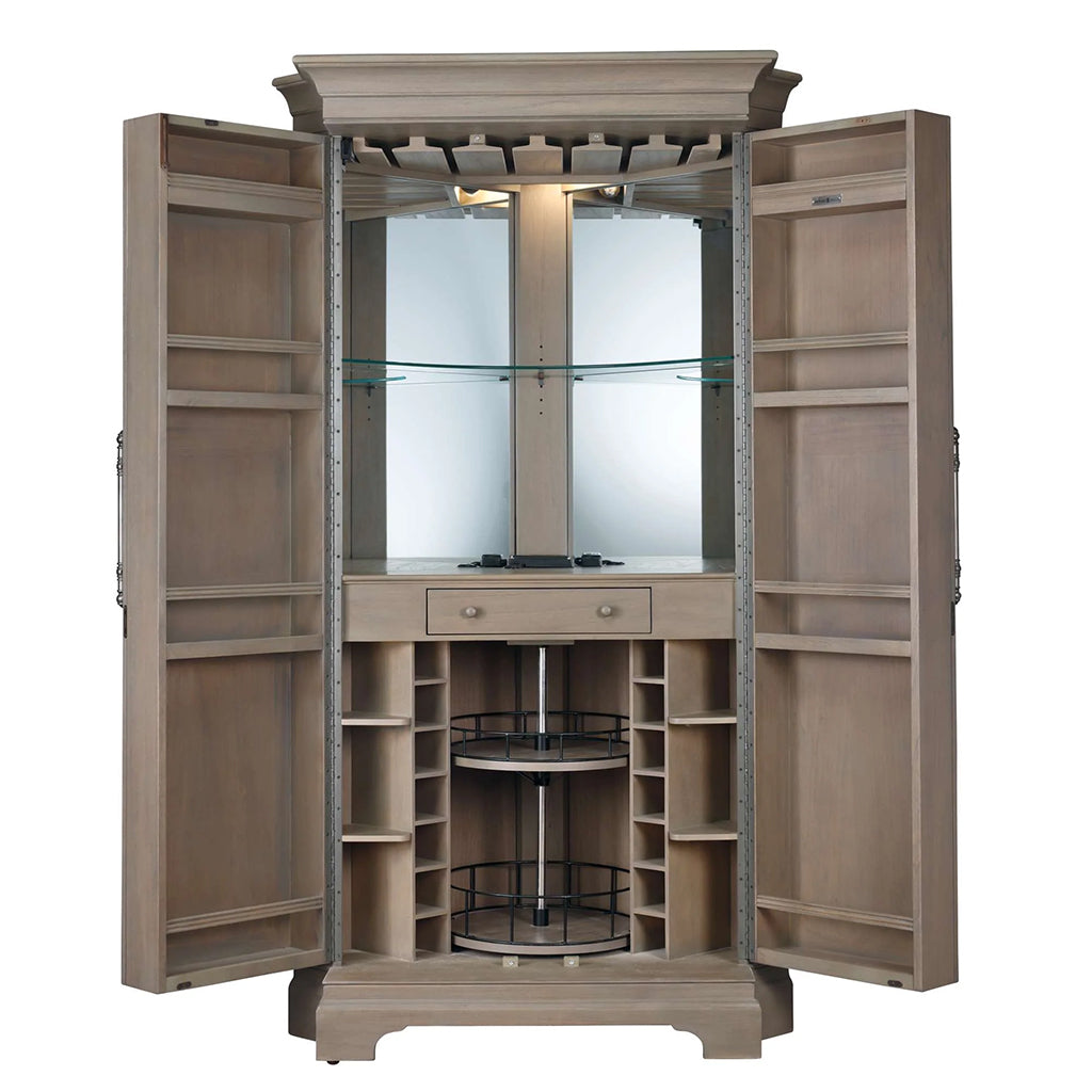 Howard Miller Passport Corner Wine &amp; Bar Cabinet 695352