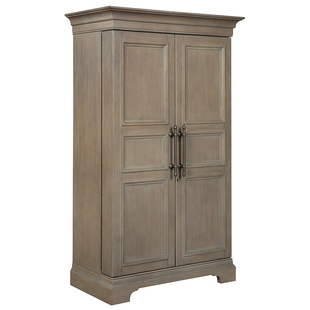 Howard Miller Passport Wine & Bar Cabinet 695262 angle - Home Bars USA