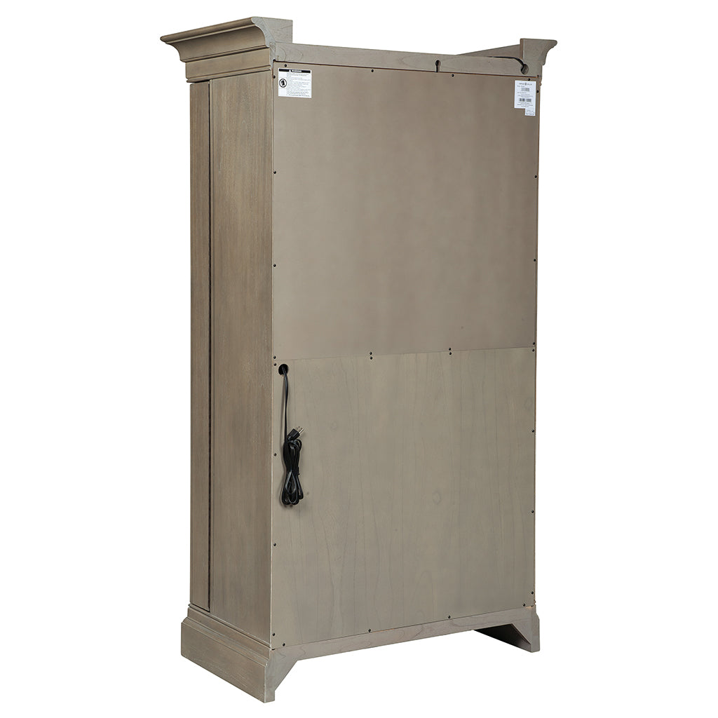 Howard Miller Passport Wine &amp; Bar Cabinet 695262 - back view - Home Bars USA