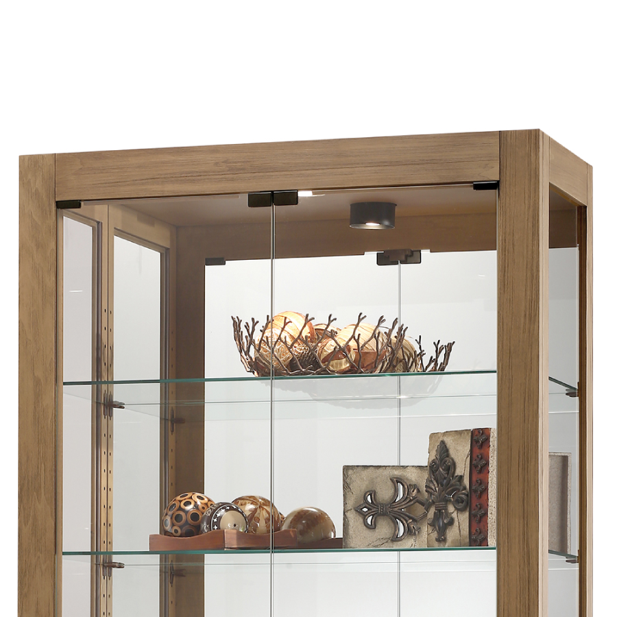 Howard Miller Quinn Curio Cabinet 680598 - Home Bars USA
