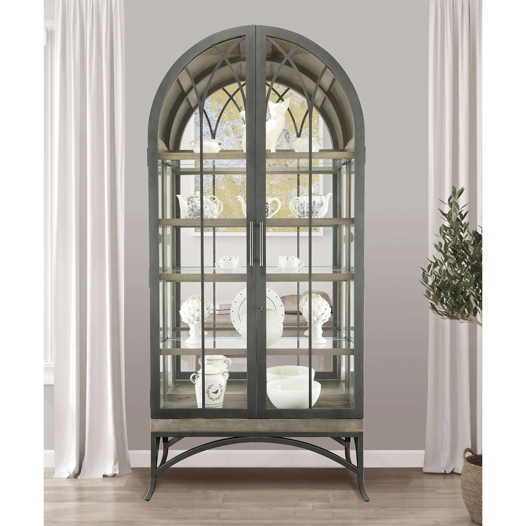 Howard Miller Ramona Curio Cabinet 680700 in interior design - Home Bars USA