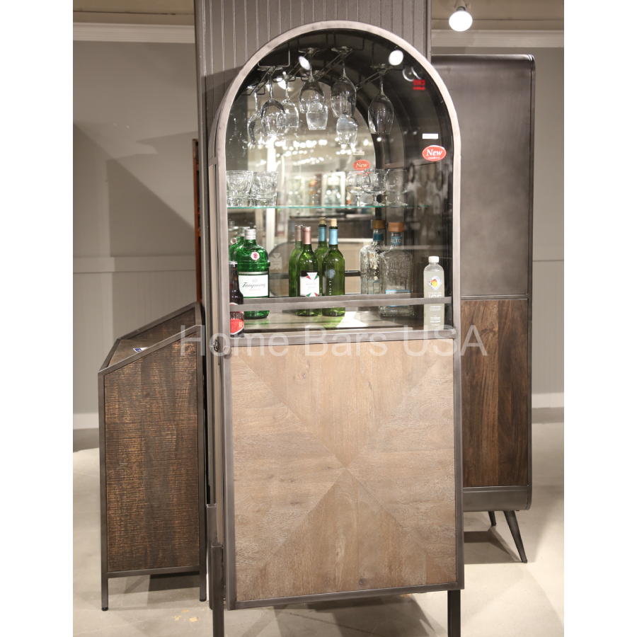 Howard Miller Ramses Wine &amp; Bar Cabinet 695318 real photo of the front - Home Bars USA