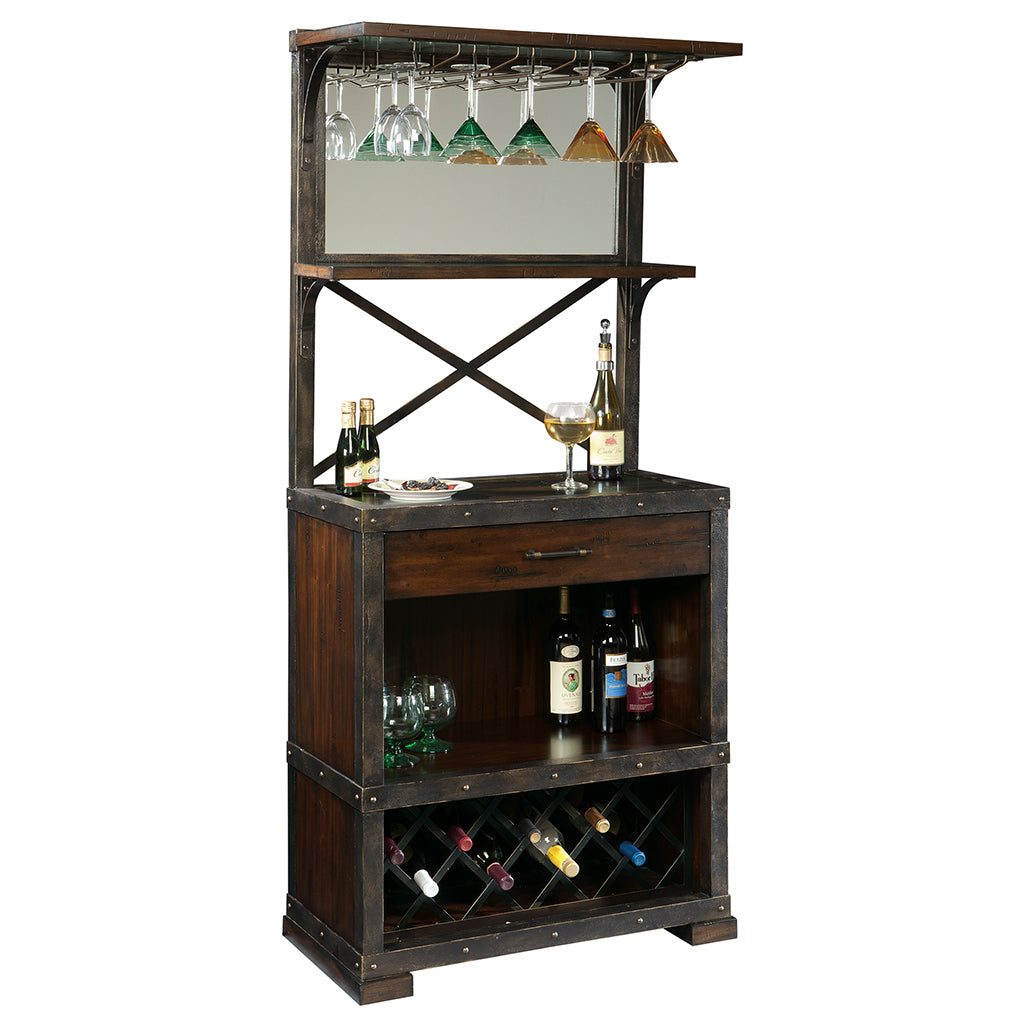 Howard Miller Red Mountain Wine & Bar Cabinet 695138 - Home Bars USA