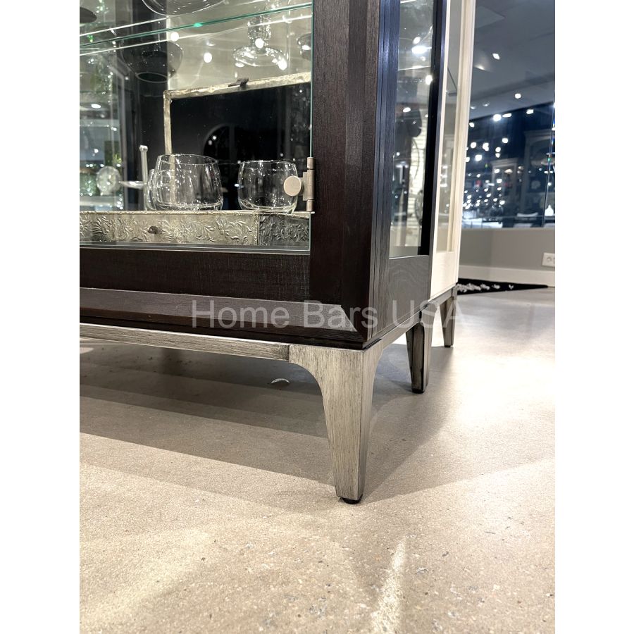 Howard Miller Sheena Curio Cabinet 680692 real photo of the details - Home Bars USA