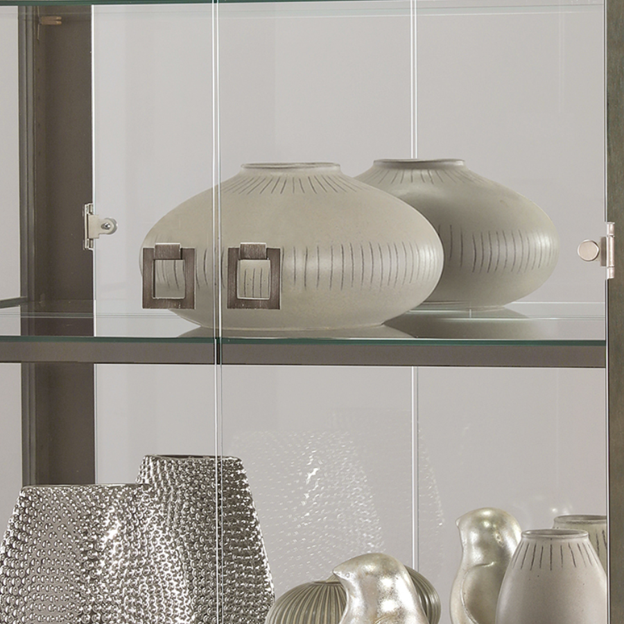 Howard Miller Sheena III Curio Cabinet 680694 details - Home Bars USA