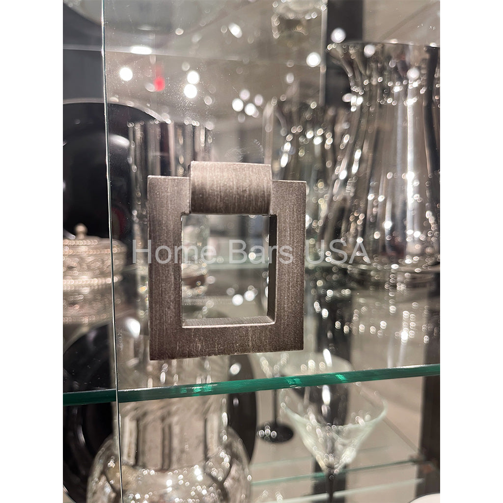 Howard Miller Sheena II Curio Cabinet 680693 real photo of the handle - Home Bars USA