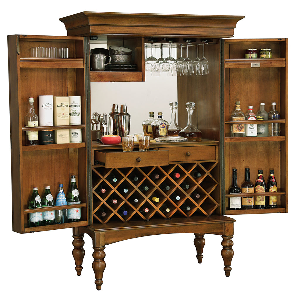 Howard Miller Toscana Wine & Bar Cabinet 695015 - Home Bars USA