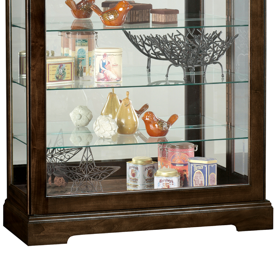 Howard Miller Tyler III Curio Cabinet 680536 | Home Bars USA