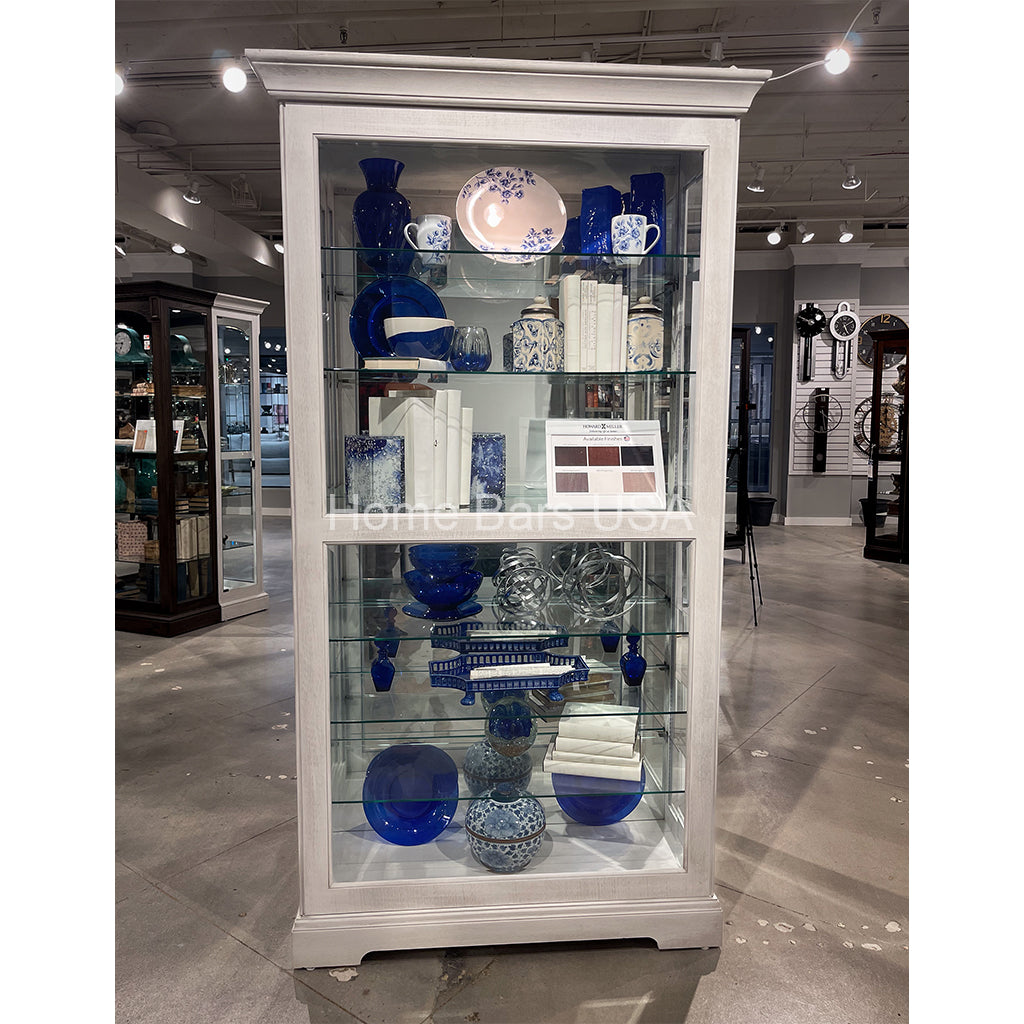 Howard Miller Tyler IV Curio Cabinet 680639 real photo of the front - Home Bars USA