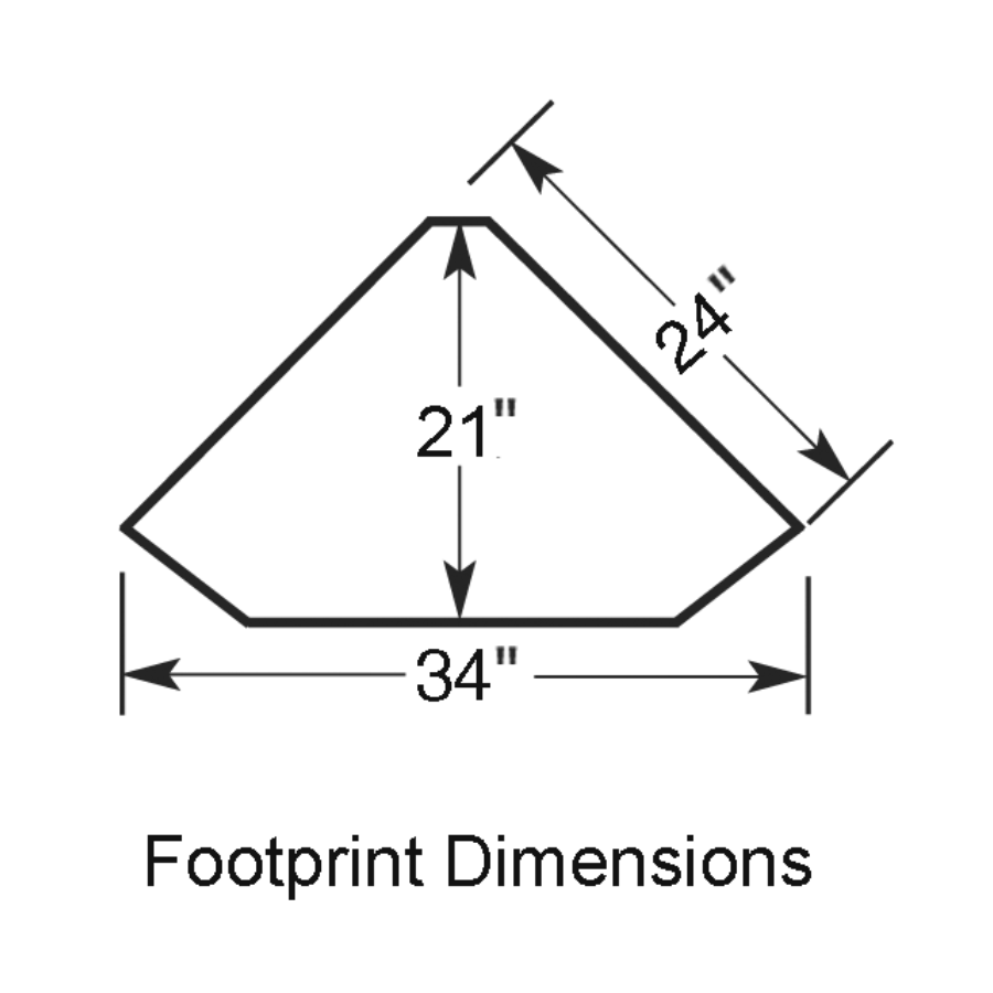 Howard Miller Wilshire Curio Cabinet 680207 dimensions - Home Bars USA